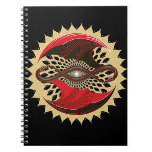 Entwined Dragons Notebook