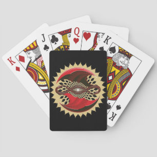 Entwined Dragons Playing Cards