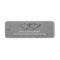 Entwined hearts in sand return address labels