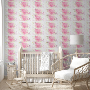 Entwined Hearts - Pink Wallpaper