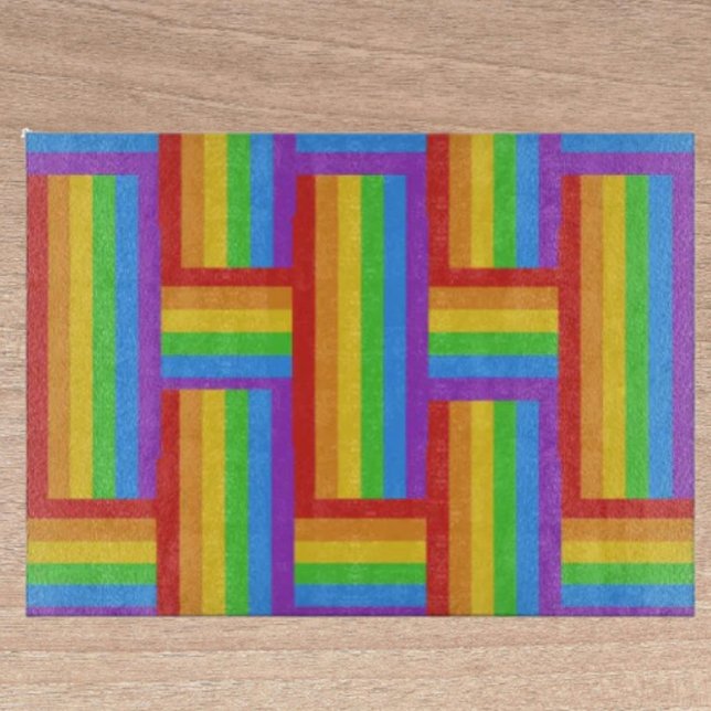 Entwined Pride Glass Cutting Board (Creator Uploaded)