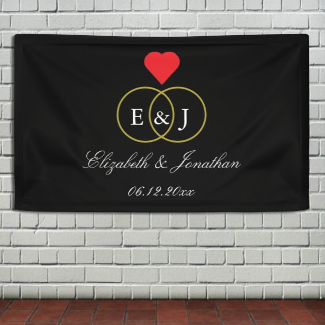 Entwined Rings Wedding Banner (Creator Uploaded)