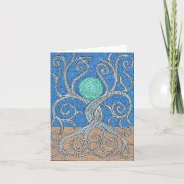 Entwined Trees Note Card (Front)