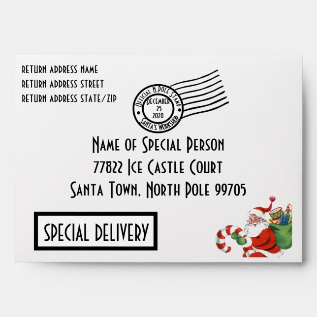 Envelope (Front)