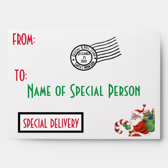 Envelope (Front)