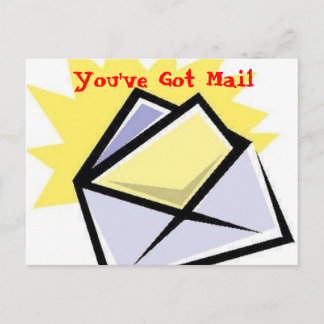 envelope[1], You've Got Mail Postcard