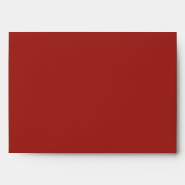 Envelope A7 Greeting Crimson Red (Front)