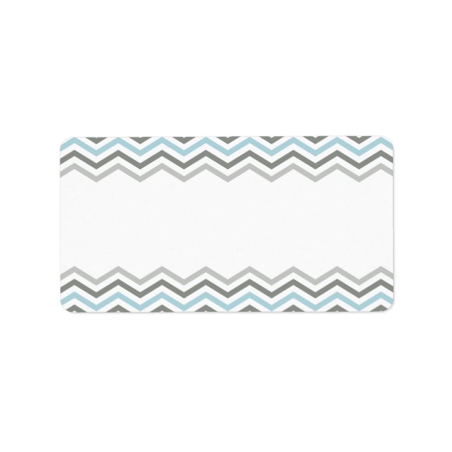 ENVELOPE ADDRESS LABELS :: chevron1 3 (Front)