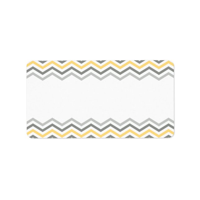 ENVELOPE ÉTIQUETTES DE ADRESSE :: chevron 1 (Devant)