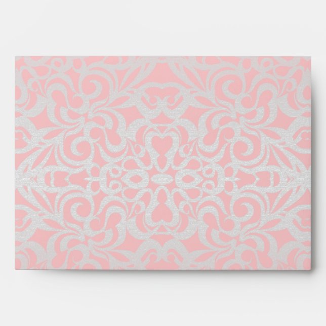 Envelope Floral abstract background (Front)