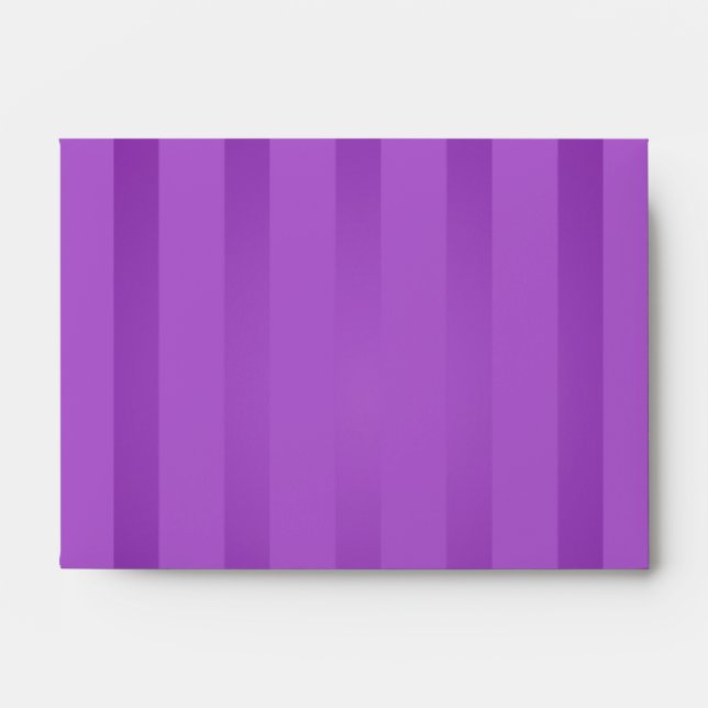Envelope Plum Purple, Cyan Blue, Happy Easter (Front)