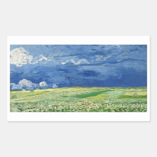 ENVELOPE SEAL STICKER : VINCENT VAN GOGH  (Front)