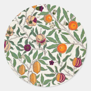 ENVELOPE SEAL : WILLIAM MORRIS : POMEGRANATES