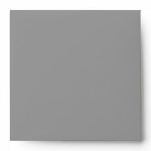 Envelope Square Dark Grey Return Address