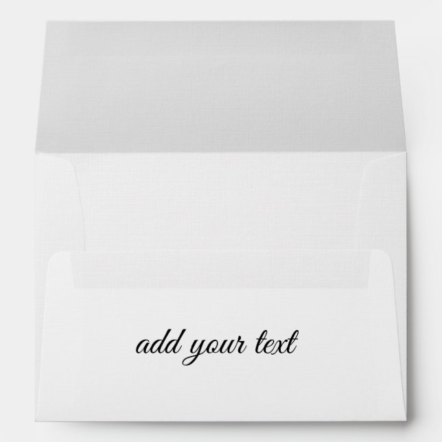 envelope template (Back (Bottom))