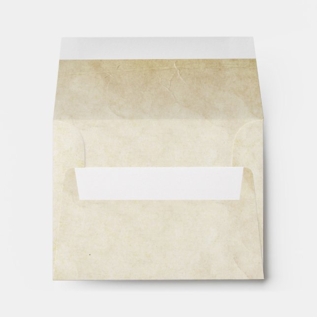 envelopes for wedding RSVP old paper style (Back (Bottom))
