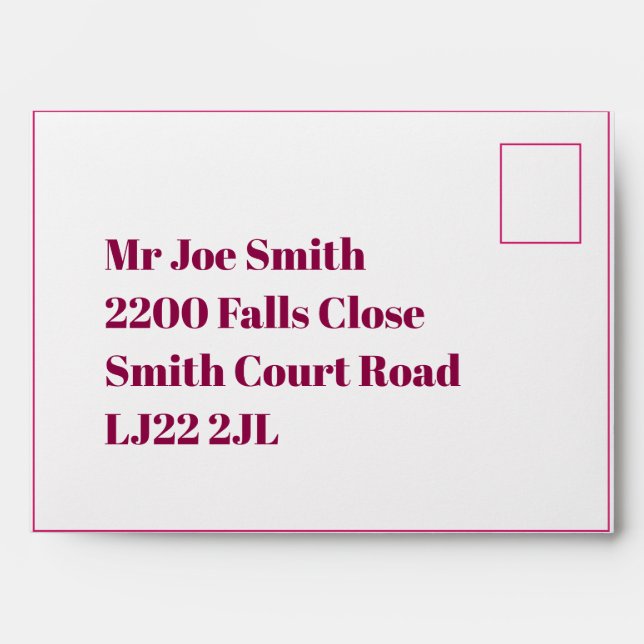 Envelopes - With All My Lilac Heart (Front)