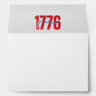 Enveloppe '1776 America' 250e anniversaire 4 juillet