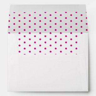 Enveloppe 50 et adresse de retour de rose fabuleux