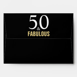 Enveloppe 50 et fabuleux Black Gold 50e anniversaire