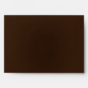 Enveloppe 5x7 Brown à l'extérieur blanc à l'intéri