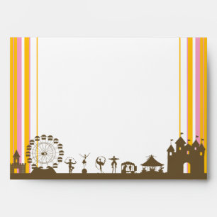 Enveloppe 5x7 Carnival