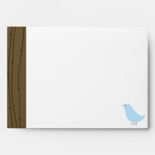Enveloppe 5x7 Inséparables un