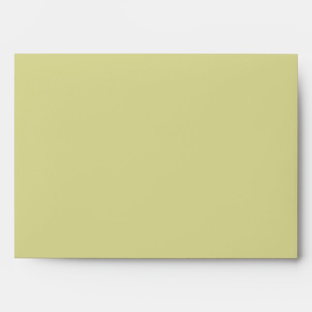 Enveloppe 5x7 Option 2 Martini Olives Vert bande (Devant)