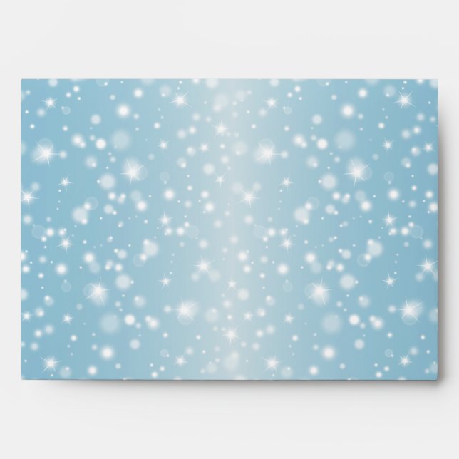 Enveloppe 5x7 Option 2 Neige/Arbre nu (Devant)