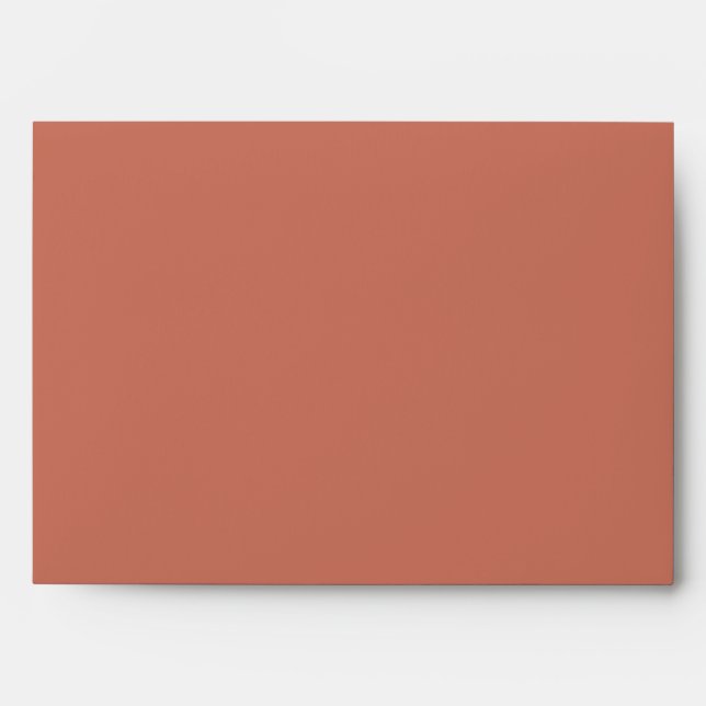Enveloppe 5x7 Option 2 pots Mason rose/Brown (Devant)