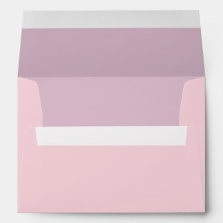 Enveloppe 5x7 Option 2 rouleaux chinois rose/viole