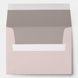 Enveloppe 5x7 Option 3 Inséparable floral rose/Bro