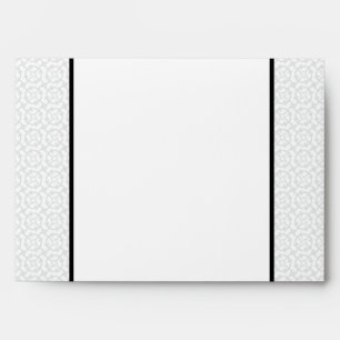 Enveloppe 5x7 Option d'enveloppe 4 Gris Rouge Formal Print