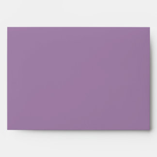 Enveloppe 5x7 Purp Bois à l'extérieur de Polkadot à l'intéri