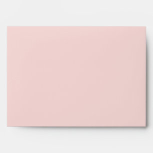 Enveloppe 5x7 rose à l'extérieur noir rayé à l'int