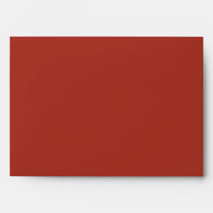 Enveloppe 5x7 Rouge Huit À L'Extérieur De L'Enveloppe