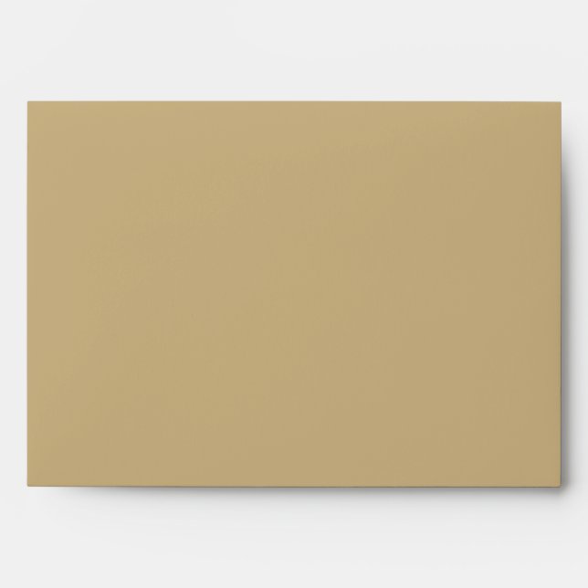 Enveloppe 5x7 Tan Chasseurs extérieurs Camo intéri (Devant)