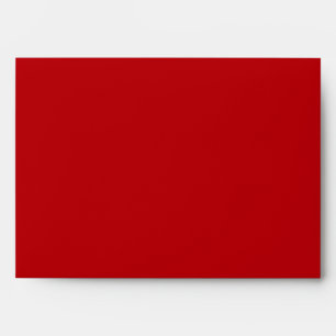 Enveloppe 5x7 Tan noir extérieur rouge Damas à l'i