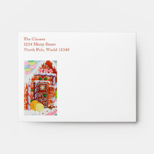 Enveloppe A2 GINGERBREAD SURPRISE (cartes 4,25x5,6