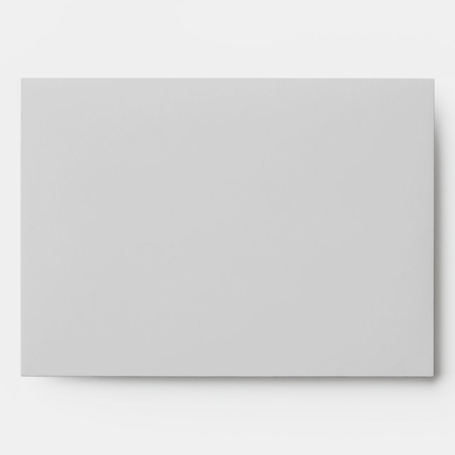 Enveloppe A7 à blanc gris clair (Devant)
