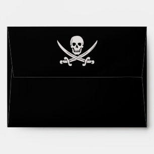 Enveloppe A7 de pirate