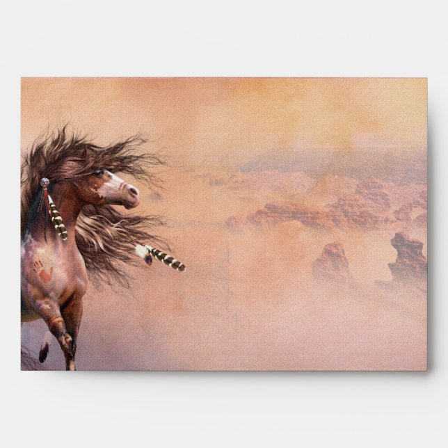 Enveloppe A7 de Spirit Warrior Deluxe Desginer (Devant)