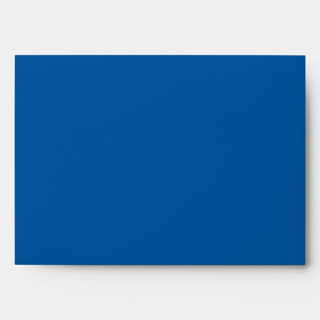 Enveloppe A7 en bleu et noir de cobalt pour 5x7 (Devant)