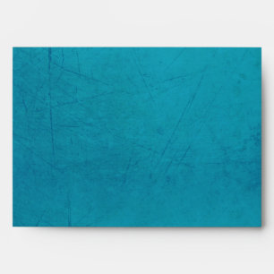 Enveloppe A7 personnalisée vintage Charme bleu et