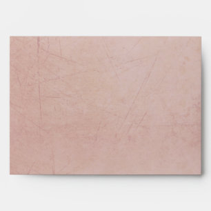Enveloppe A7 vintage Charme rayé rose rayé