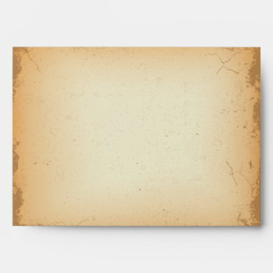 Enveloppe A7 Vintage rouge brun