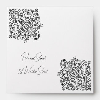 Enveloppe à motif de chaleur