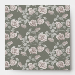Enveloppe à Vigne Rose Poussiéreuse