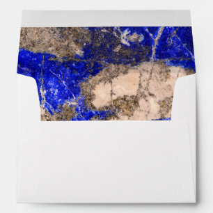 Enveloppe Abstrait Lapis Lazuli Bleu Granit bleu marbre