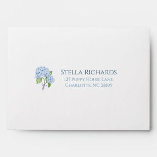 Enveloppe Adresse classique prépa grandmillenial Hydrangea